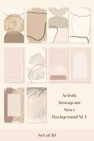 Instagram Story Background Set Jpg Instagram Story Template Instagram Story Template Instagram Story Bohemian Instagram