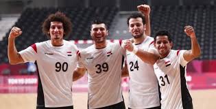 وتمكن المنتخب المصري من حسم الشوط الأول. Pm5de C65en Bm