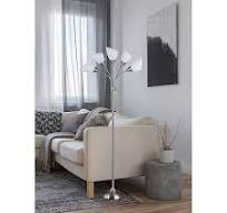 Style Selections 67-in Brushed Steel Multi-head Floor Lamp ...