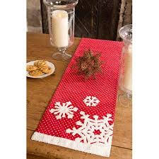 Xia Home Fashions Snowflake Christmas Table Runner Walmart Com Quilted Table Runners Christmas Christmas Table Table Runners