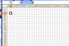 Chemknits How To Make A Knitting Chart In Excel Part 1