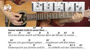» nun will der lenz. Immer Wieder Kommt Ein Neuer Fruhling Rolf Zuckowski Akkorde Text Fur Gitarre Zum Mitspielen Youtube