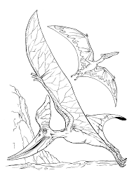 The second icon is labeled print. You Can Download And Print Out The Coloring Pages For Kids Pteranodon And A Pterodactyl Dinosaur Coloring Pages Dinosaur Coloring Coloring Pages Inspirational