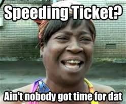 Speeding Ticket Memes