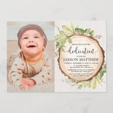 Baby dedication invitation templates category of invitations you can also download and share resumes sample it. Baby Dedication Invitations Zazzle