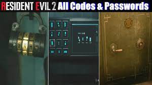 Also some portable safe tips. Re2 Locker Codes Safe Combinations Resident Evil 2 Remake Ps4 Pro Youtube