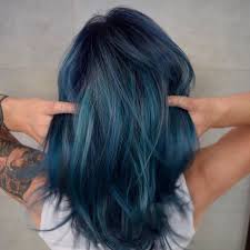 Balayage Black And Turquoise Hair Pin For Later 50 Dreamy Rainbow Balayage Ideas To Inspire Your Next Dye Job Hair Styles Hair Inspiration Color Dyed Hair