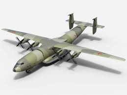 Antonov An 22 Antie 3d Model 3d Model Model Military Aircraft