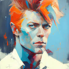 David Bowie Portrait Paintings for Sale