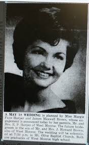 September 13, 1963 Sun Herald Fay Wallace and Jerold Hulbert were married 
