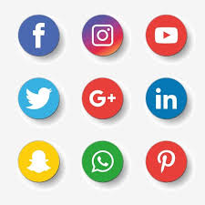 Social Media Icons Set Logo Vector Illustrator Social Icons Logo Icons Media Icons Png And Vector With Transparent Background For Free Download Social Media Icons Media Icon Social Icons