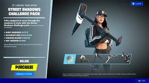 We did not find results for: How To Get Free Fortnite Street Shadows Challenge Pack Ruby Skin Dexerto