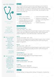 Medical Cv Template Free In Microsoft Word Cv Template Master