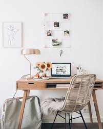 We love how creative this home office idea is, especially if you have a few odd nooks and crannies that are rarely used. Creative Workspace Home Office Decor Feminine Home Offices Interior