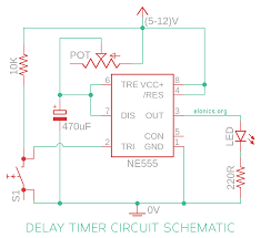 For adjusting the timer duration on the fly, the timing resistor is replaced by the potentiometer and its connections are made as shown in the circuit diagram below. Timer Off Wiring Diagram Jl Audio Wiring Diagram 5pin Tukune Jeanjaures37 Fr