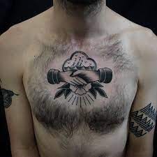 Friendship Richard Warnock At Two Hands Tattoo Auckland Based On Clare Frances Flash Traditional Tattoo Man American Traditional Tattoo Traditional Hand Tattoo