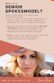 Be a Senior Spokesmodel!