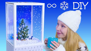 Diy Giant Mechanical Snow Globe Snow Cube How To Make A Snow Globe With Continual Snowfall Youtube Snow Globes Diy Snow Globe Christmas Lanterns