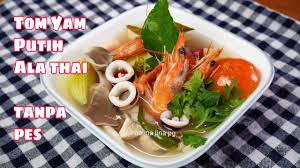 Kredit resepi ini kepada ‎noorzairahasra ab ghani‎ via masak apa hari ni. Cara Buat Tom Yam Putih Ala Thai Simple Sedap Tanpa Pes Resepi Tom Yam Kelapa Malina Lina Pg Youtube