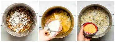 Coziest Creamy Chicken And Mushroom Soup Little Broken