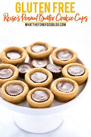 Gluten Free Reese S Peanut Butter Cookie Cups Recipe Gluten Free Peanut Butter Cookies Gluten Free Cookie Recipes Gluten Free Desserts Recipes