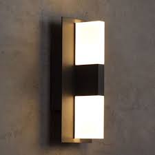 Combining Modern Geometric Design With Unique Diffuser Materials The Lyft Led Outdoor Wall Light Can Led Outdoor Wall Lights Wall Lights Outdoor Wall Lighting