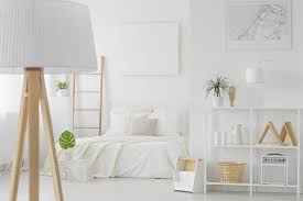 Empty Poster Above Bed Stock Photo Image Of Black Lamps 118794166 They are made of brass so add that stylish kick!