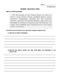 Answer each of the following questions as thoroughly as needed. Declaration Of Independence Worksheet By The History Lifesaver Tpt