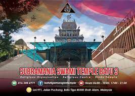 Zobacz opinie i znajdź oferty hoteli w: Subramania Swami Temple Batu 3 Home Facebook