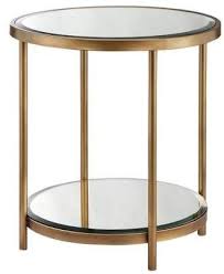 Jade End Table Mirror Bronze End Tables Mirrored End Table Side Table