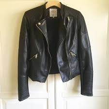 Zara Trafaluc Faux Leather Moto Jacket Faux Leather Moto Jacket Jackets Zara Jackets