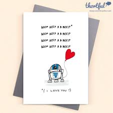 Birthday Card Ideas For Boyfriend R2d2 Funny Birthday Card Anniversary Card Star Wars Birthday Cards Funny Birthday Cards Star Wars Valentines Funny Anniversary Cards