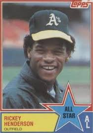 1984 Topps 1983 Stolen Base Leaders Raines