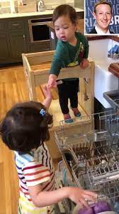 Mark zuckerberg has a net worth of $74 billion. Mark Zuckerberg Watches His Daughters Clean The Dishes People Com