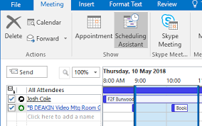 Booking A Room Resource With Outlook For Windows