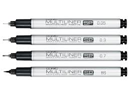 In de nieuwe multiliner sp zijn functie en ontwerp elegant gecombineerd. Buy Copic Multiliner Sp Online At Modulor Online Shop