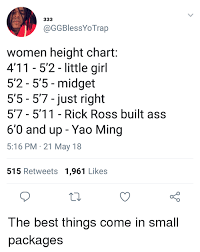 women height chart 411 52 little girl 52 55 midget 5