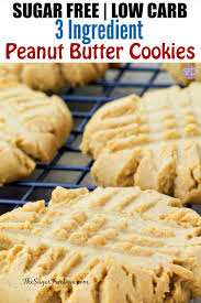 Therefore, i only use grain free flours in my baking. Easy And Good Sugar Free And Low Carb 3 Ingredient Peanut Butter C Low Calorie Peanut Butter Cookie Sugar Free Peanut Butter Cookies Sugar Free Peanut Butter