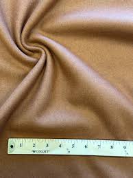 Brown Melton Wool Blend