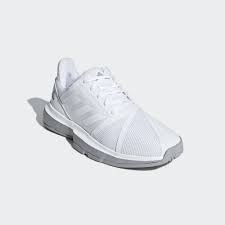 Black And White Tennis Shoes Womens Adidas Court Jam Bounce Womens Tennis Shoe Womens Tennis Shoes White Tennis Shoes Grey Tennis Shoes