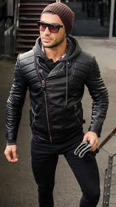 Leather More Estilo De Ropa Hombre Moda Ropa Hombre Chaqueta De Cuero Hombre