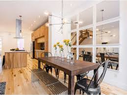 From Typical 1885 Plateau Row House To Stylish Open Concept Show Stopper Asking Price 1 245 Million Small House Living Row House Open Concept Floor Plans