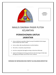 Segala perbelanjaan yang berhubung dengan pemohonan dan temuduga tidak akan dibiayai oleh pihak lembaga ini. Borang Jawatan Kosong 0 Kosong