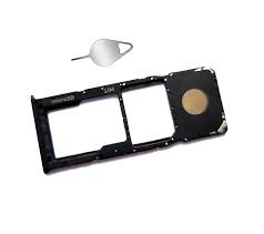 Samsung Galaxy A20 (A205) 2019 / A30 (A305) 2019 Sim Card Tray Holder Slot  Space Replacement [Black]