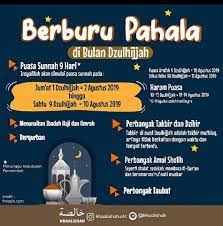 Berikut amalan di bulan dzulhijjah yang bisa anda lakukan. Kajian Sunnah Ada Beberapa Amalan Amalan Yang Bisa Facebook
