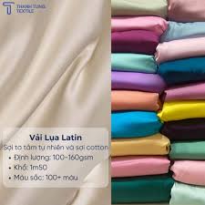 Giá vải lụa Latin cao cấp