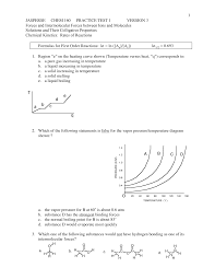 .relationship exists between solubility and temperature for most of the substances shown on the solubility exists between solubility and temperature for most of the substances shown on the solubility more is the temperature, more is the energy that solvent view the full answer. Http Web Mnstate Edu Jasperse Chem210 Practice 20tests Test1 210 Practicev3 2015 Pdf