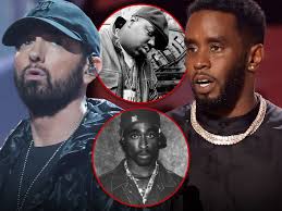 Eminem vuelve a criticar a Diddy por Tupac y Biggie en el álbum 'Expanded  Mourner's' - Oficinista