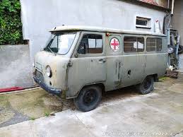 Zdeněk borovechana zagorová, stanislav hložek a petr kotvald. Uaz 452 Ad Sanitka