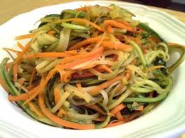 But the julienned slices also turn out to be exactly the same size as the spaghettini strands, the two intermingling in the most delicious way. Sauteed Julienned Zucchini And Carrots Tasty Kitchen A Happy Recipe Community